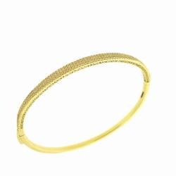 Evdokimou Jewellery Bangle Bracelet In Yellow Gold