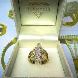 Gold Diamond Ring By Iordanis Jewelry
